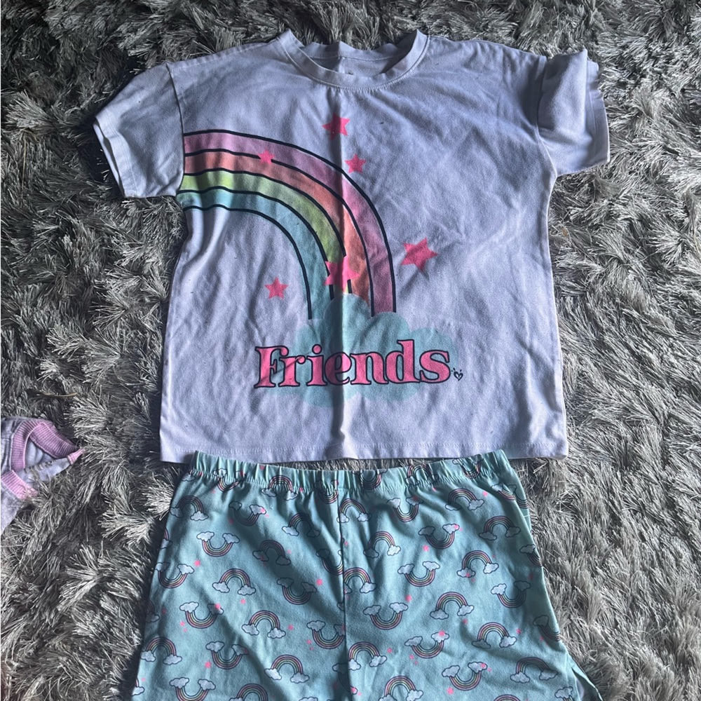 Size 14 Justice Friends Pajamas